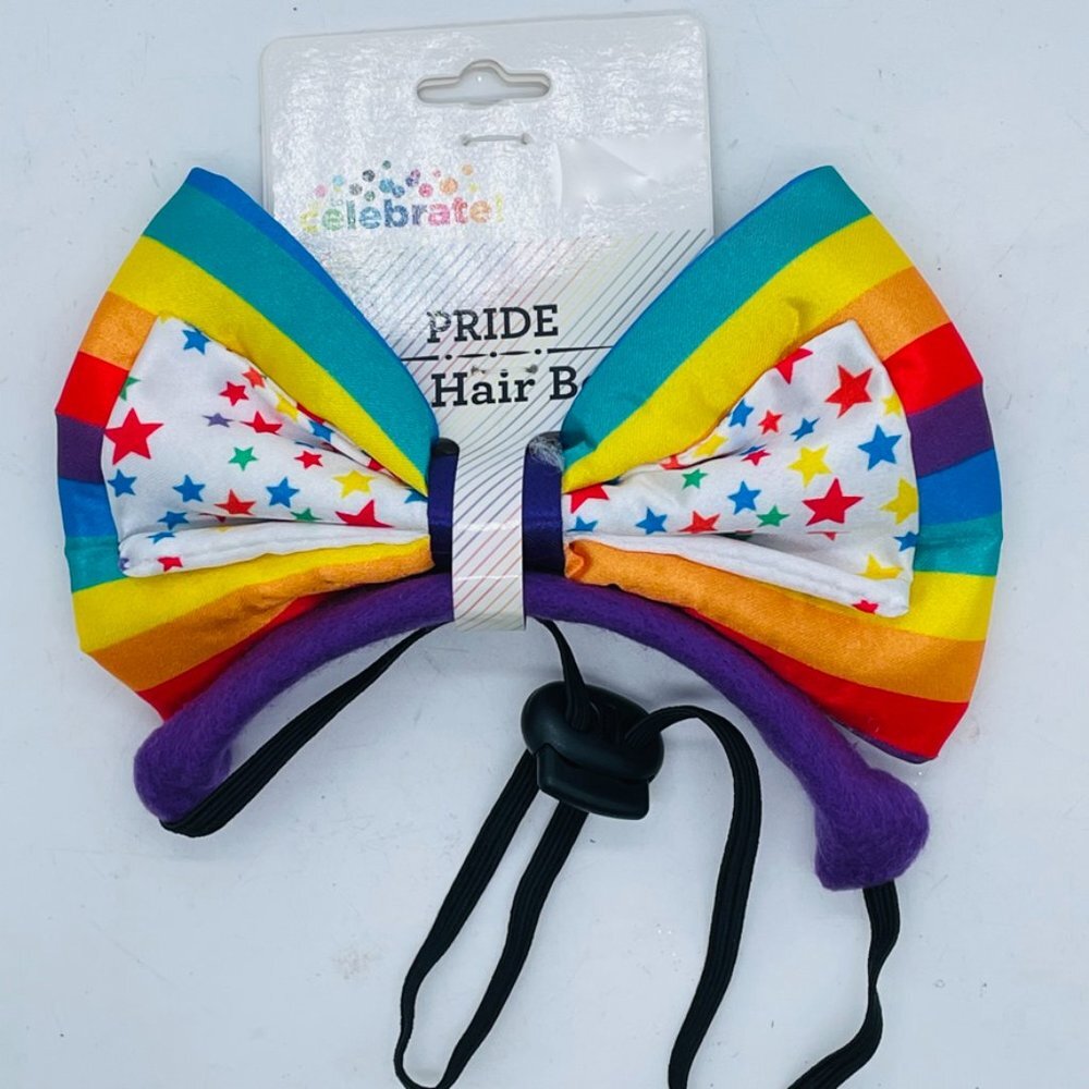 🏳️‍🌈 Pet Pride Hair Bow NWT